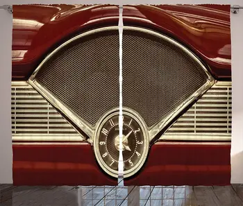1950s Curtains Clock on The Dashboard of Maroon Classic Fifties Car Classical Automobile Close Living Room Bedroom Window Drapes
1950s Curtains Clock on The Dashboard of Maroon Classic Fifties Car Classical Automobile Close Living Room Bedroom Window Drapes