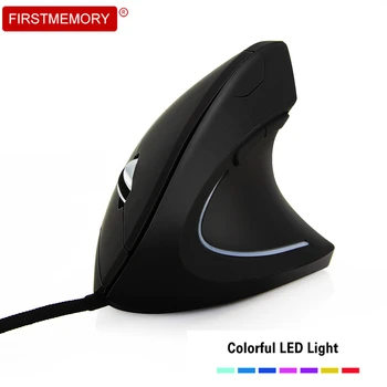 Wired Vertical Mouse 6D Ergonomic PC Mice 3200 DPI Colorful LED Optical Computer Gaming Mause With Mouse Pad For Desktop Laptop
Wired Vertical Mouse 6D Ergonomic PC Mice 3200 DPI Colorful LED Optical Computer Gaming Mause With Mouse Pad For Desktop Laptop
