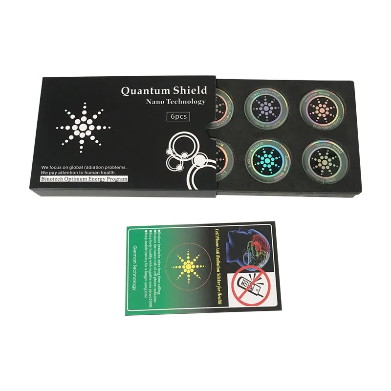 6PCS Quantum Shield Sticker Mobile Phone Sticker with Anti Radiation Protection from EMF Fusion Phone Sticker
6PCS Quantum Shield Sticker Mobile Phone Sticker with Anti Radiation Protection from EMF Fusion Phone Sticker