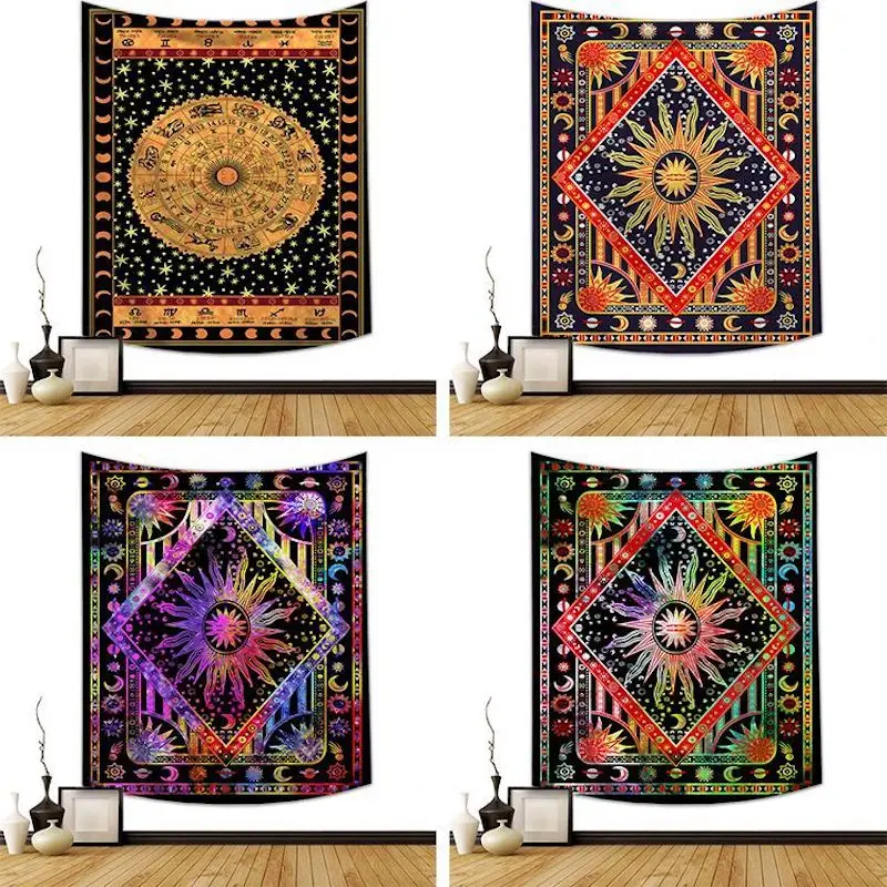 Colorful Prismatic Sun God Mandala Tapestry Wall Hanging Totem Astrology Witchcraft Wall Cloth Tapestry Sofa Cushion Bedspreads
Colorful Prismatic Sun God Mandala Tapestry Wall Hanging Totem Astrology Witchcraft Wall Cloth Tapestry Sofa Cushion Bedspreads