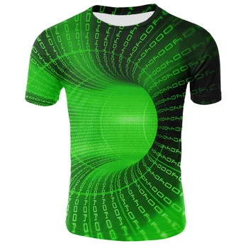 2020 new three-dimensional tunnel graphic T-shirt casual Harajuku top 3D lattice men's T-shirt summer O-neck shirt large size st
2020 new three-dimensional tunnel graphic T-shirt casual Harajuku top 3D lattice men's T-shirt summer O-neck shirt large size st