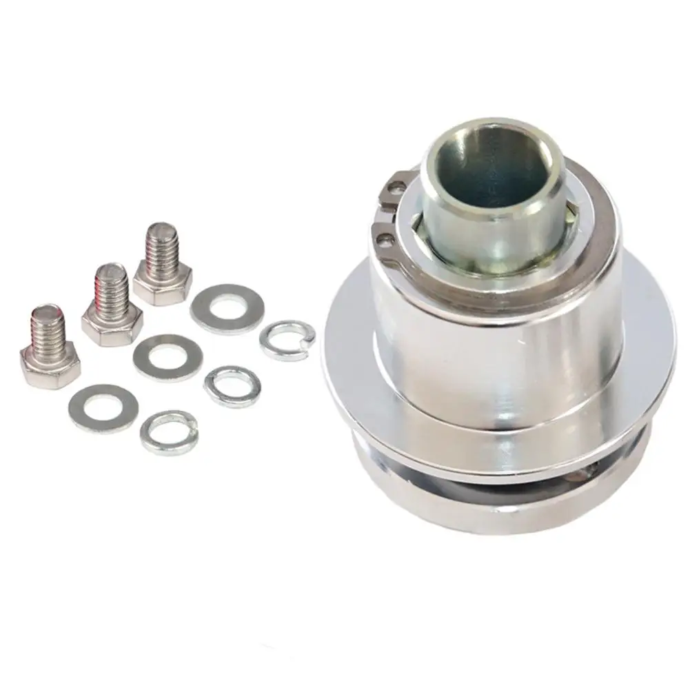360 Degrees Aluminum Steering Wheel Quick Release Snap Off Hub Adapter Kit Release Base 3-hole Fast Release Device
360 Degrees Aluminum Steering Wheel Quick Release Snap Off Hub Adapter Kit Release Base 3-hole Fast Release Device