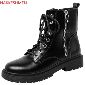 NAKKESHMEN-2020 New Platform Short Boots Women Spring and Autumn Single Boots All-match Semi-High Heeled British Fan Boots
NAKKESHMEN-2020 New Platform Short Boots Women Spring and Autumn Single Boots All-match Semi-High Heeled British Fan Boots