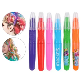 Disposable Hair Dye 2pcs Portable Colorful Hair Dyeing Crayons Rotary Hair Dyeing Pen Safety Environmental Styling Tool
Disposable Hair Dye 2pcs Portable Colorful Hair Dyeing Crayons Rotary Hair Dyeing Pen Safety Environmental Styling Tool