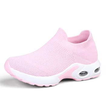 Leisure Heighten Women Shoes Flying Weaving Slip on Casual Shoes Female Mesh Soft Breathable Women's Footwear for Ladies Sneaker
Leisure Heighten Women Shoes Flying Weaving Slip on Casual Shoes Female Mesh Soft Breathable Women's Footwear for Ladies Sneaker