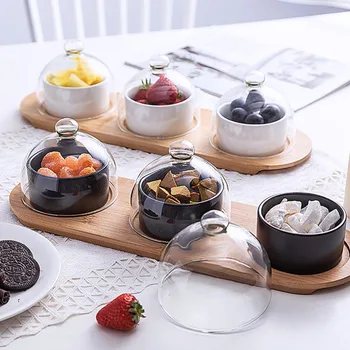 1 Set of Refreshments Tray Ceramic Tea Time Tray Convenient Teatime Serving Platter
1 Set of Refreshments Tray Ceramic Tea Time Tray Convenient Teatime Serving Platter