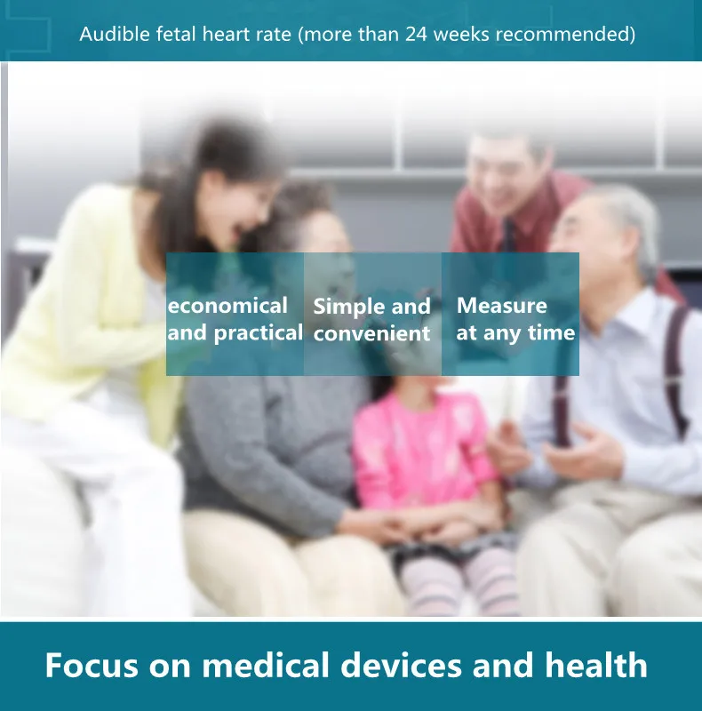 Generic High Quality Dualuse Fetal Heart Rate Professional Stethoscope