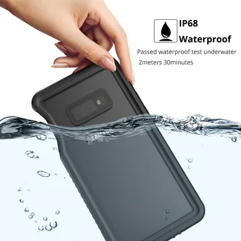 S10e Waterproof Case for Samsung Galaxy S10e Shockproof Cover Swim Phone Cases 360 Full Protection Mobile Phone Coque
S10e Waterproof Case for Samsung Galaxy S10e Shockproof Cover Swim Phone Cases 360 Full Protection Mobile Phone Coque