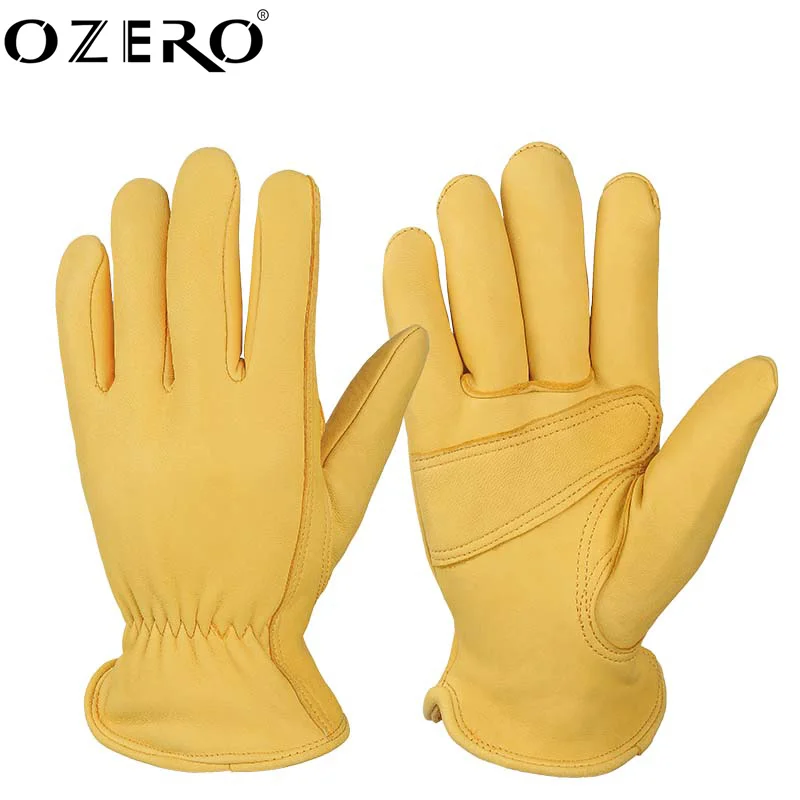 OZERO Goatskin Leather Winter Thicken Warm Motorcycle Gloves Outdoor Sport Snowboard Full Finger Cycling Bicycle Guantes Gloves
OZERO Goatskin Leather Winter Thicken Warm Motorcycle Gloves Outdoor Sport Snowboard Full Finger Cycling Bicycle Guantes Gloves