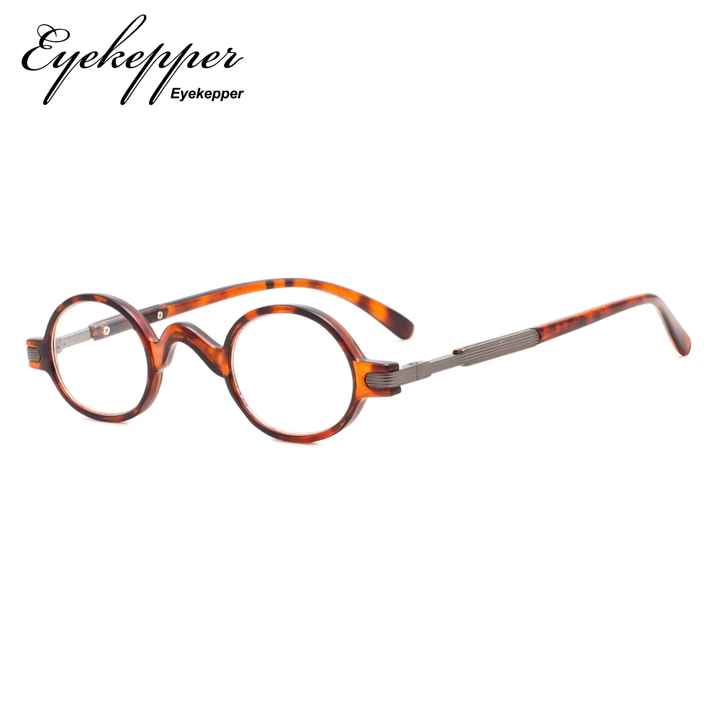 R077 Eyekepper Readers Spring Temple Vintage Mini Small Oval Round Reading Glasses & Reading Sunglasses +0.00---+4.00
R077 Eyekepper Readers Spring Temple Vintage Mini Small Oval Round Reading Glasses & Reading Sunglasses +0.00---+4.00