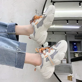 2020 Winter Platform Sneakers For Women Brand Fashion Walking Trainers Mesh Breathable Casual Shoes Woman Chunky Vulcanize Shoes 
2020 Winter Platform Sneakers For Women Brand Fashion Walking Trainers Mesh Breathable Casual Shoes Woman Chunky Vulcanize Shoes