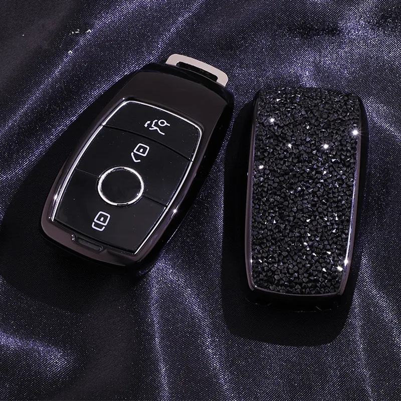 Shiny Diamond Crystal Car Key Cover Case Key Chain For Mercedes Benz W213 E200 E260 E300 E320 E Class 2018 S class Accessories
Shiny Diamond Crystal Car Key Cover Case Key Chain For Mercedes Benz W213 E200 E260 E300 E320 E Class 2018 S class Accessories