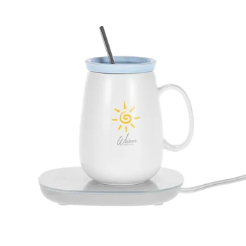 Desktop Coffee Mug Warmer Electric Cup Warmer Auto Shut Off Keep Temperature Up to 131℉/55℃ Coffee Milk Beverage Water Heating
Desktop Coffee Mug Warmer Electric Cup Warmer Auto Shut Off Keep Temperature Up to 131℉/55℃ Coffee Milk Beverage Water Heating
