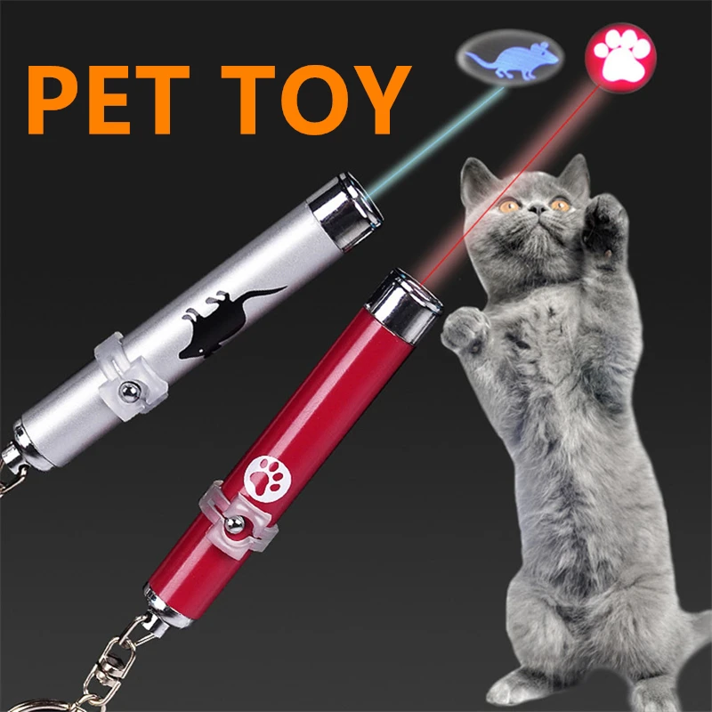 Portable Creative Funny Cat Laser LED Pointer Pet Kitten Training Toy light Pen With Bright Animation Mouse Shadow Accessories
Portable Creative Funny Cat Laser LED Pointer Pet Kitten Training Toy light Pen With Bright Animation Mouse Shadow Accessories