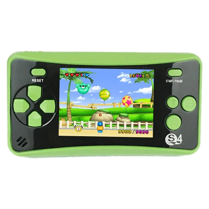 Portable Handheld Game Console for Children, Arcade System Game Consoles Video Game Player Great Birthday Gift Green
Portable Handheld Game Console for Children, Arcade System Game Consoles Video Game Player Great Birthday Gift Green