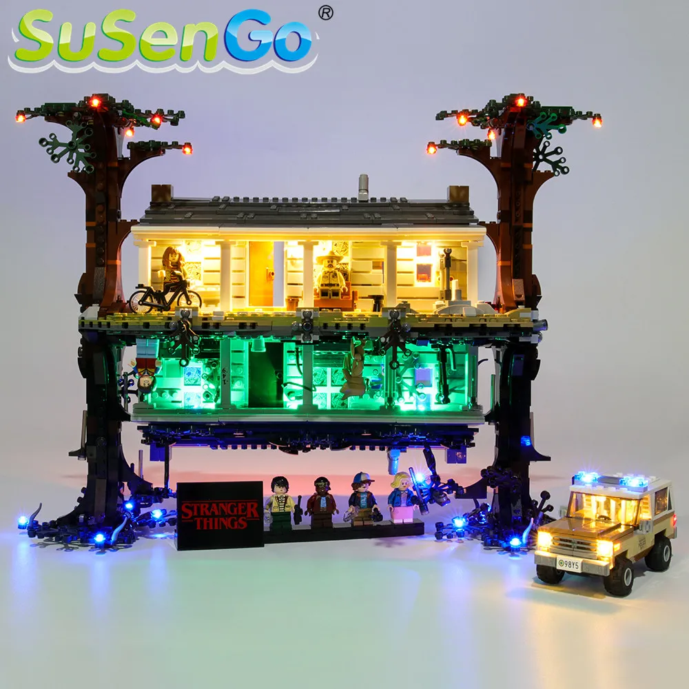 SuSenGo LED Light kit For 75810 Stranger Things The Upside Down Building Blocks Lighting Set Compatible with 25010
SuSenGo LED Light kit For 75810 Stranger Things The Upside Down Building Blocks Lighting Set Compatible with 25010