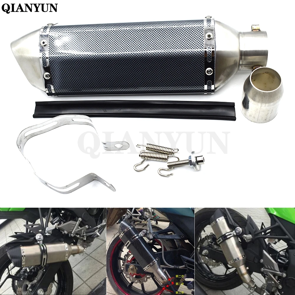 Free Shipping Universal Motorcycle Modified Scooter Exhaust Muffle pipe for BMW F800GS F800R F800GT F800ST F800S F700GS F650GS
Free Shipping Universal Motorcycle Modified Scooter Exhaust Muffle pipe for BMW F800GS F800R F800GT F800ST F800S F700GS F650GS