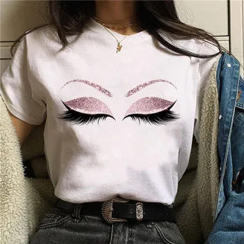 Harajuku Shiny Eyelash Graphic T Shirt Women Eye Shadow Grunge Shirts Fashion Tshirt Oversized Top Tee Female T-shirt Ropa Mujer
Harajuku Shiny Eyelash Graphic T Shirt Women Eye Shadow Grunge Shirts Fashion Tshirt Oversized Top Tee Female T-shirt Ropa Mujer