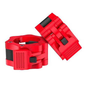 1 Pair Barbell Clamps Olympic Weight Bar Plate Locks Collar Clips Quick Release for Workout Weightlifting Fitness Training
1 Pair Barbell Clamps Olympic Weight Bar Plate Locks Collar Clips Quick Release for Workout Weightlifting Fitness Training
