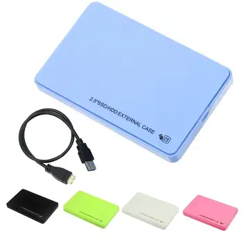 2.5 hdd case usb 3.0 to SATA SSD External Case 5Gbps Mobile Hard Disk Box for Laptop Black Blue White Pink hdd docking station
2.5 hdd case usb 3.0 to SATA SSD External Case 5Gbps Mobile Hard Disk Box for Laptop Black Blue White Pink hdd docking station