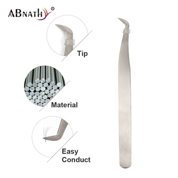 Abnathy New Eyelash Extension Eyebrow Tweezers Stainless Steel Straight Bend Curved Tweezers Professional Makeup Tools
Abnathy New Eyelash Extension Eyebrow Tweezers Stainless Steel Straight Bend Curved Tweezers Professional Makeup Tools