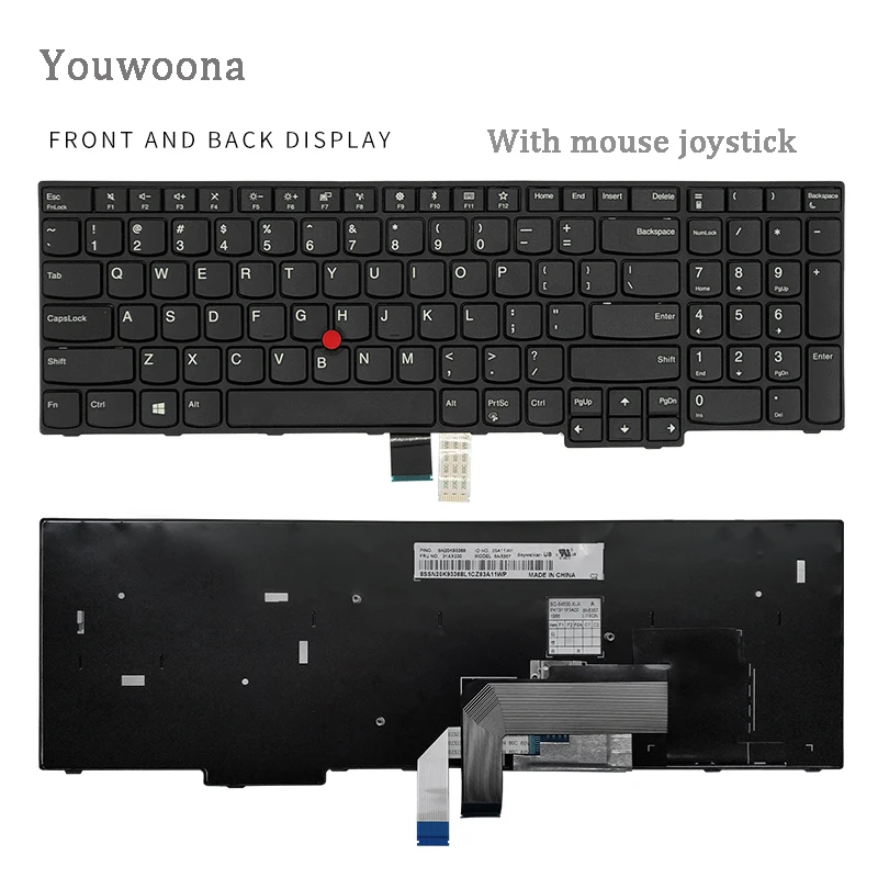 

Новая клавиатура для ноутбука IBM LENOVO ThinkPad E570 E570C E575