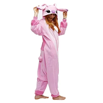 Pink Patch Stitch Blue Stitch Polar Fleece Cartoon One-piece Pajama Animal Costume Manufacturers Direct Selling
Pink Patch Stitch Blue Stitch Polar Fleece Cartoon One-piece Pajama Animal Costume Manufacturers Direct Selling
