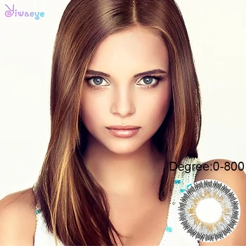 Degree 0-800 Pupil Gray Color Myopia Contact Lenses Eye Beauty Angel 3 Mixed-Colored Halloween For Lady Natural Eyes Cosmetics
Degree 0-800 Pupil Gray Color Myopia Contact Lenses Eye Beauty Angel 3 Mixed-Colored Halloween For Lady Natural Eyes Cosmetics