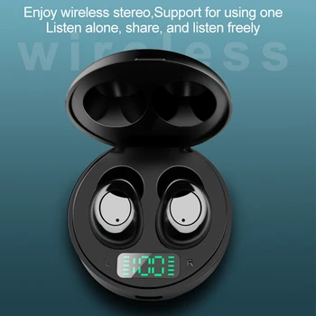 FLUXMOB Wireless Bluetooth 5.0 TWS Earphone Mini Earbuds With charging BOX noise canceling Sport Headset For all smart Phone
FLUXMOB Wireless Bluetooth 5.0 TWS Earphone Mini Earbuds With charging BOX noise canceling Sport Headset For all smart Phone