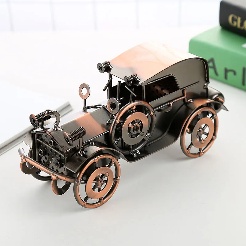 Europe and America Style Creative Metal Crafts Old Car Motorcycle Model Design Birthday Gift Home Decortaion Figurines 21x8x14cm
Europe and America Style Creative Metal Crafts Old Car Motorcycle Model Design Birthday Gift Home Decortaion Figurines 21x8x14cm