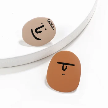 AENSOA Cartoon Funny Asymmetric Handmade Potato Face Earrings Candy Color Earrings for Women Girl Party Jewelry Female 2020 New
AENSOA Cartoon Funny Asymmetric Handmade Potato Face Earrings Candy Color Earrings for Women Girl Party Jewelry Female 2020 New