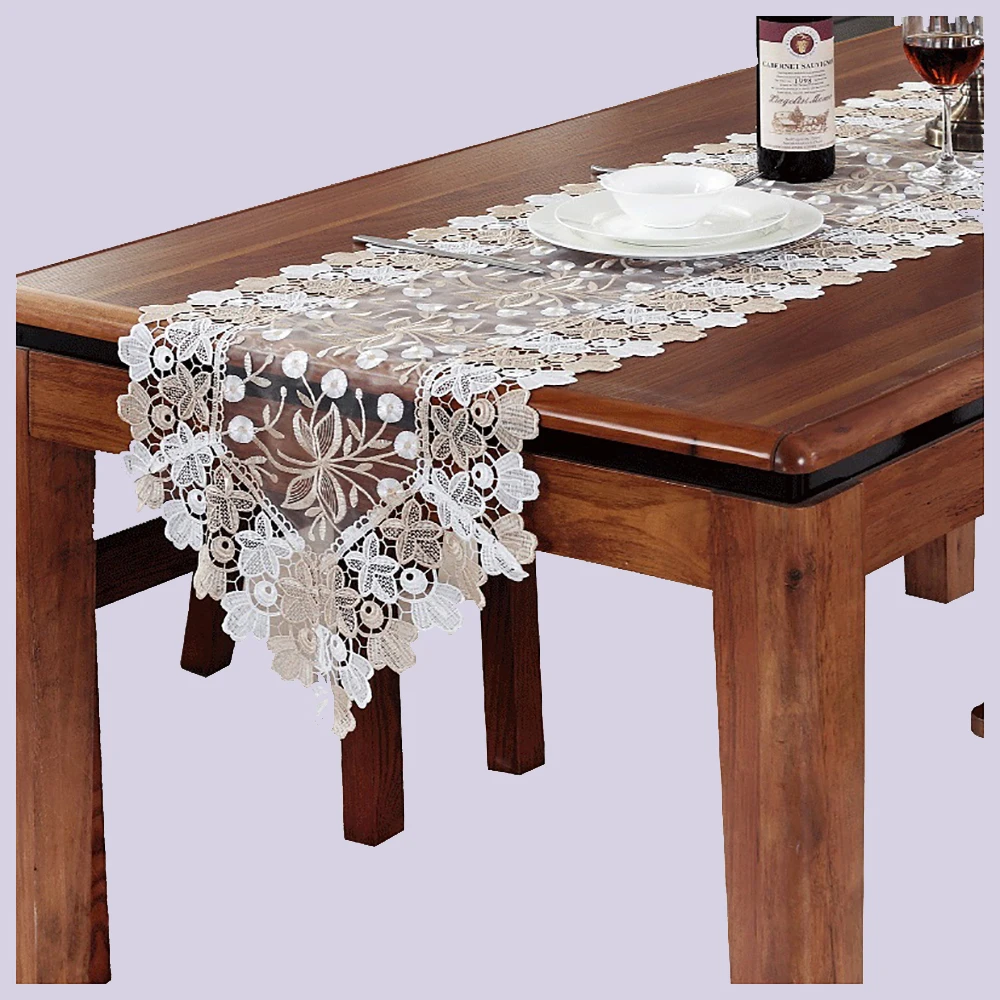 Lychee European Style Embroidery Table Runner Simple Table Runner for Home Wedding Birthday Party Outdoor
Lychee European Style Embroidery Table Runner Simple Table Runner for Home Wedding Birthday Party Outdoor