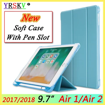 New Case For iPad Air 1 2,(with Pencil Holder) Funda for iPad 9.7 inch 2017/2018 5th 6th Generation Smart sleep wake Case Cover
New Case For iPad Air 1 2,(with Pencil Holder) Funda for iPad 9.7 inch 2017/2018 5th 6th Generation Smart sleep wake Case Cover