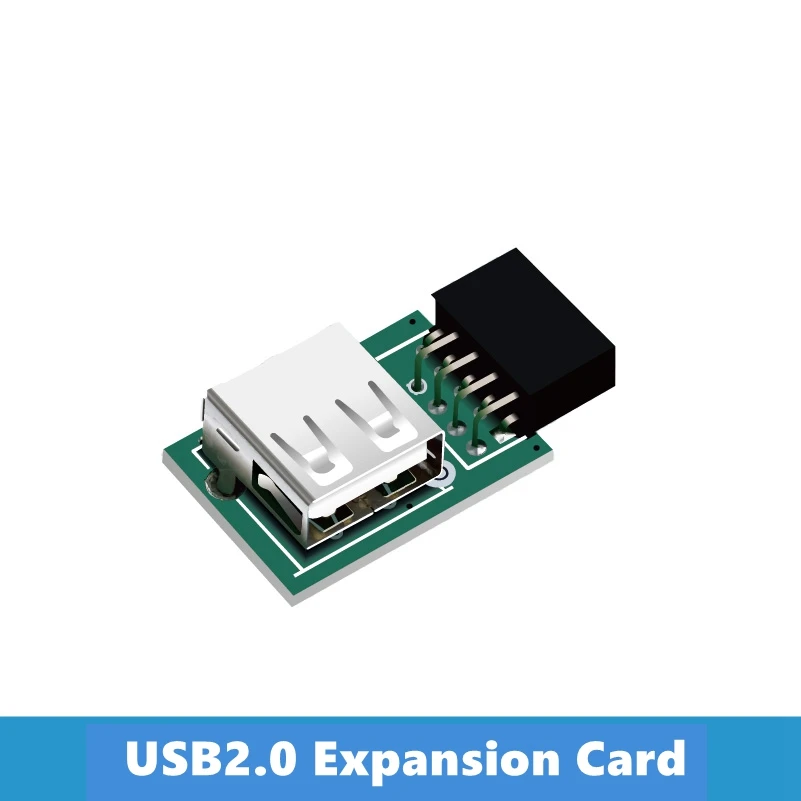 USB2.0 Плата расширения 9-контактный разъем материнская плата USB встроенный