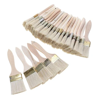 24 Pack of 2 Inch (48mm) Paint Brushes and Chip Paint Brushes for Paint Stains Varnishes Glues and Gesso
24 Pack of 2 Inch (48mm) Paint Brushes and Chip Paint Brushes for Paint Stains Varnishes Glues and Gesso