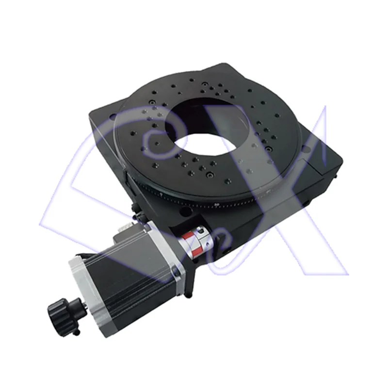 Precision hollow electric rotary table with a diameter of 200mm, indexing plate, multi-station worm gear, 360° angle table 180:1
Precision hollow electric rotary table with a diameter of 200mm, indexing plate, multi-station worm gear, 360° angle table 180:1