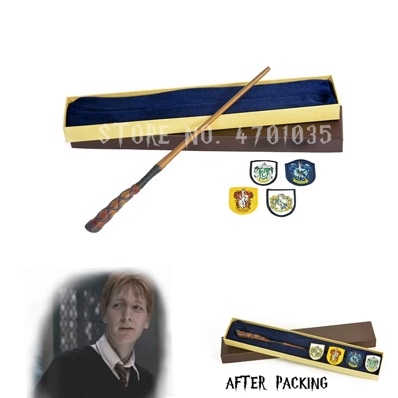 28 Kinds of Potter magic Wand With Gift Box Packing Metal-Core Magic Wand For Children Cosplay Harried Magical Wand With Gift He4f92120461d48b99bb39c3d7c5f305eA