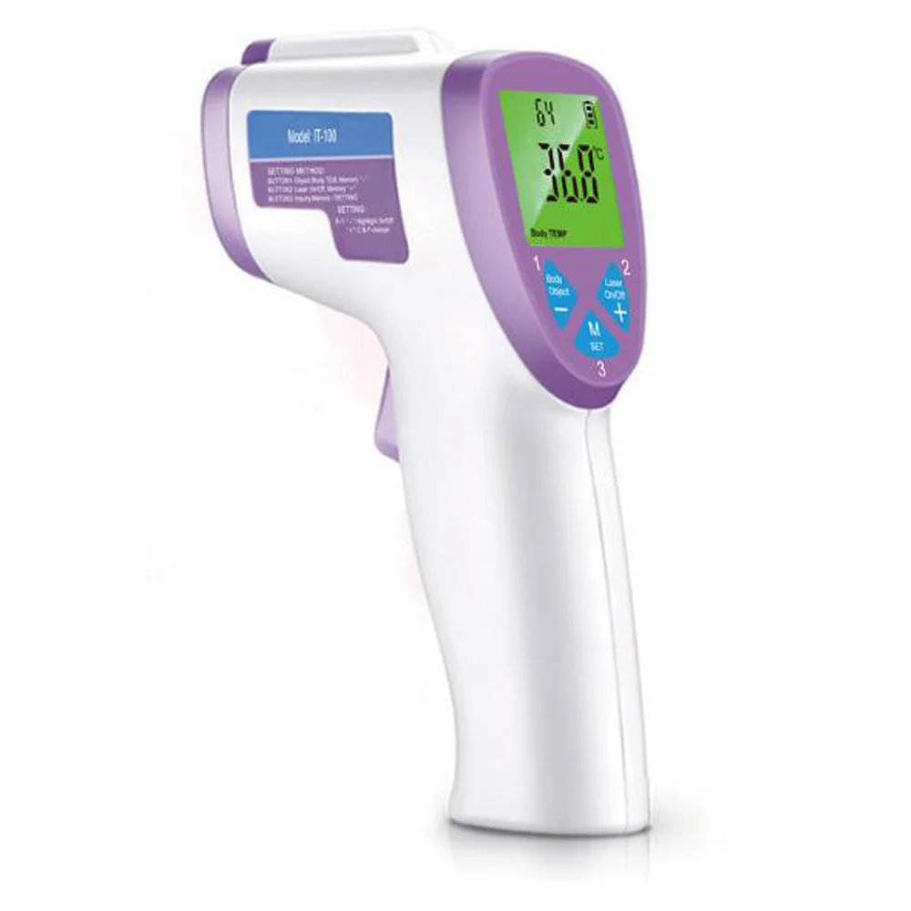 Non-contact Infrared Human Body Thermometer LCD Digital Temperature Tester High-definition Display Wide Range Of Application
Non-contact Infrared Human Body Thermometer LCD Digital Temperature Tester High-definition Display Wide Range Of Application