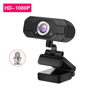 HD Webcam Built-in Dual Mics Smart 1080P Web Camera USB Pro Stream Camera for Desktop Laptops PC Game Cam For OS Windows10/8
HD Webcam Built-in Dual Mics Smart 1080P Web Camera USB Pro Stream Camera for Desktop Laptops PC Game Cam For OS Windows10/8