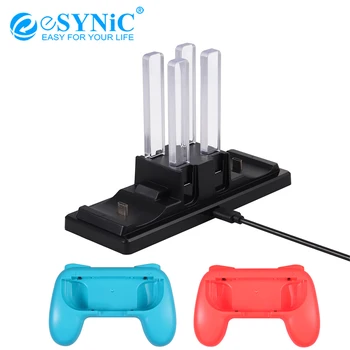 eSYNiC For Nintendo Switch Game Grip Cap Controller Charger Accessories Kit Type C Charging Cable + Charging Dock + Grip
eSYNiC For Nintendo Switch Game Grip Cap Controller Charger Accessories Kit Type C Charging Cable + Charging Dock + Grip