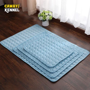 CAWAYI KENNEL Dog Cooling Mat Pet Ice Pad Teddy Mattress Pet Cool Mat Bed Cat Summer Keep Cool Ice Silk Cooling Dog Mat for Dogs 
CAWAYI KENNEL Dog Cooling Mat Pet Ice Pad Teddy Mattress Pet Cool Mat Bed Cat Summer Keep Cool Ice Silk Cooling Dog Mat for Dogs