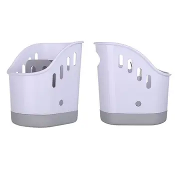 Top Sponge Holder Kitchen Sink Caddy with 3 Compartments and Sanitary Drainer Non-Slip Base Flexible Safe ABS Material Sink Orga
Top Sponge Holder Kitchen Sink Caddy with 3 Compartments and Sanitary Drainer Non-Slip Base Flexible Safe ABS Material Sink Orga