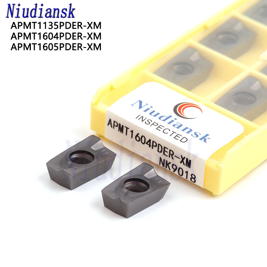 APMT1135 PDER APMT1604 XM NK9018 карбидные вставки фрезерный токарный инструмент лезвие станок с ЧПУ режущие инструменты