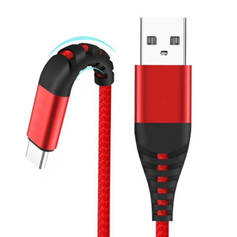 Fast Charge 3.0 USB Type C Cable for Samsung S9 S10 Plus Quick Charging Type-C Cable for Xiaom Redmi Note 7 USB-C Phone Data
Fast Charge 3.0 USB Type C Cable for Samsung S9 S10 Plus Quick Charging Type-C Cable for Xiaom Redmi Note 7 USB-C Phone Data
