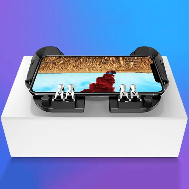 H9 Game Gamepad Controller Gaming Handle Joystick Trigger Fire Key Button for PUBG Mobile Game for iphone Smart Phones
H9 Game Gamepad Controller Gaming Handle Joystick Trigger Fire Key Button for PUBG Mobile Game for iphone Smart Phones