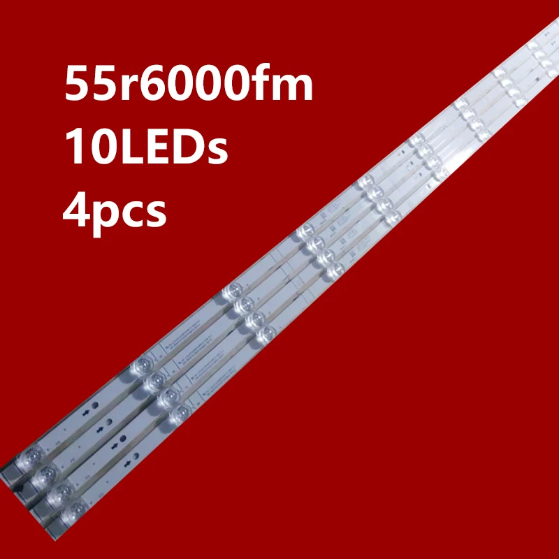 Фото Светодиодная лента для подсветки Hisense 10 ламп 4 светодиодный т. 55 r6000fm | Освещение