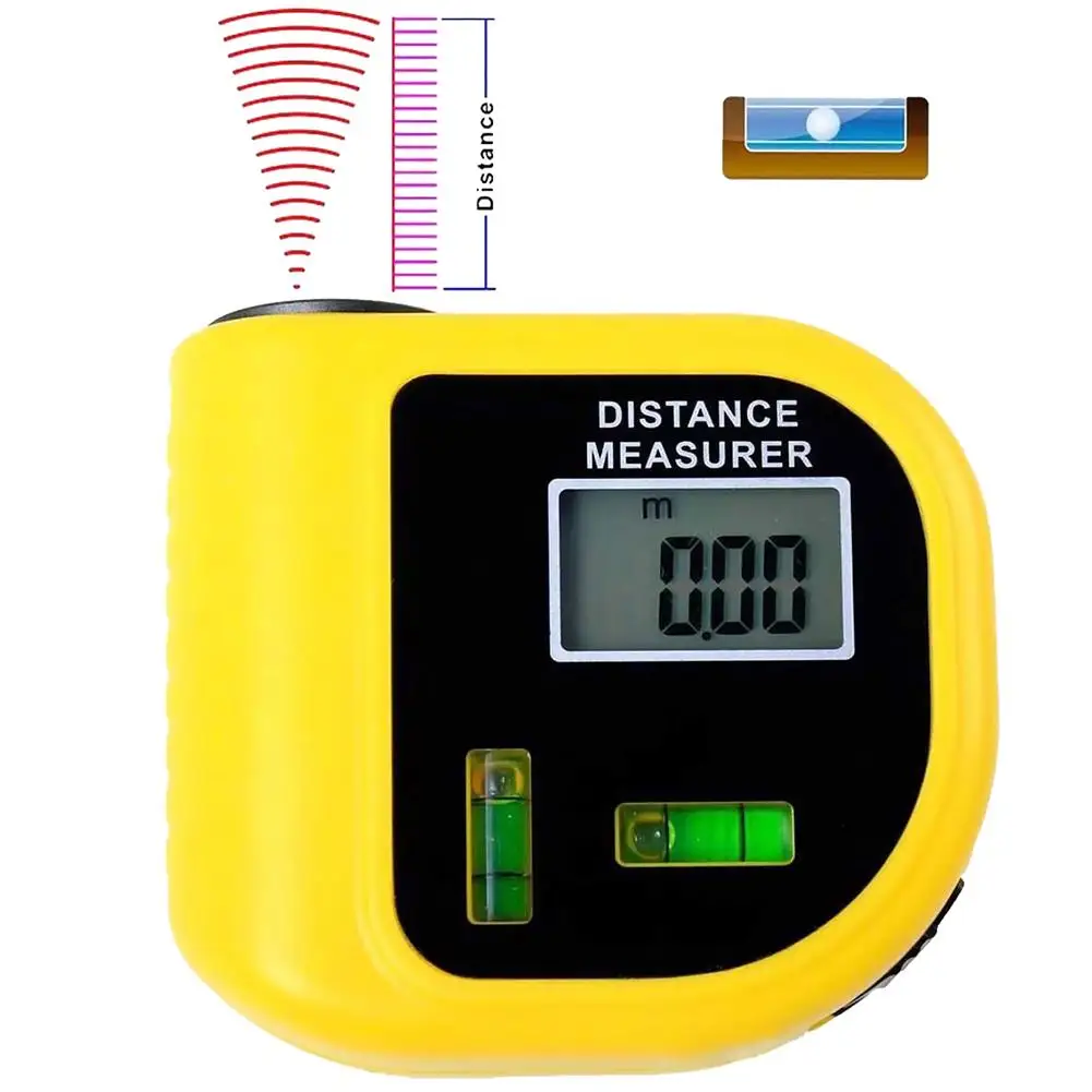 18M Ultrasonic Range Finder With Horizontal Scale Electronic Flexible Rule Infrared Rangefinder CP-3010 (battery Not Included)
18M Ultrasonic Range Finder With Horizontal Scale Electronic Flexible Rule Infrared Rangefinder CP-3010 (battery Not Included)