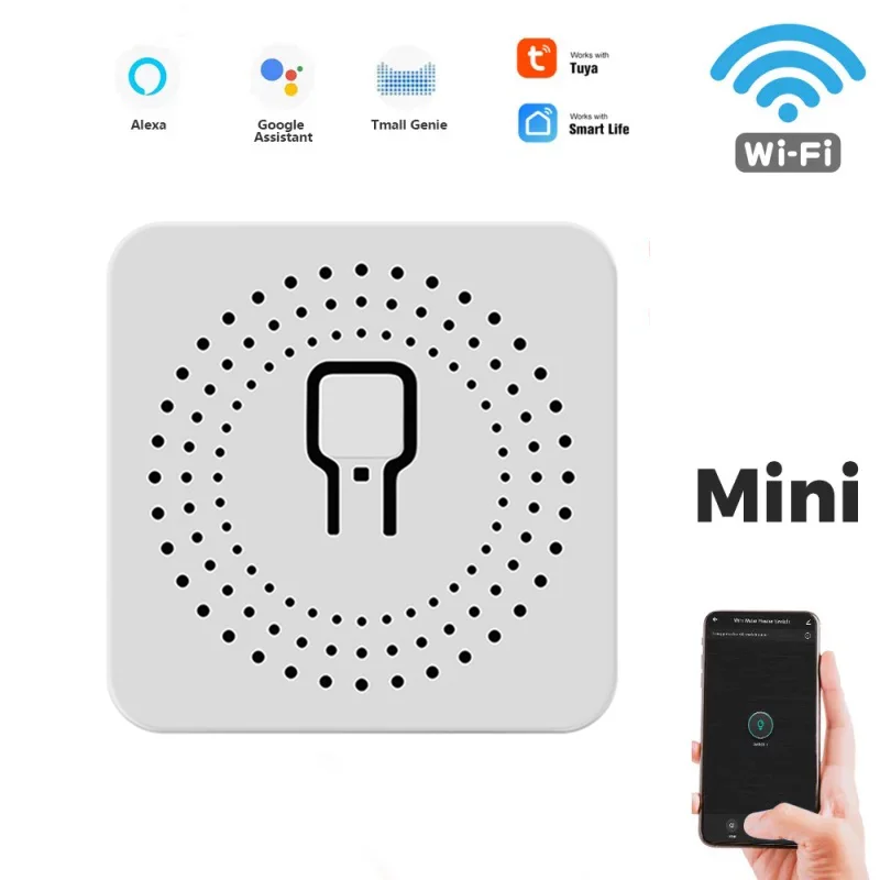Smart Home Wireless Mini Timing Wifi Switch 10A Breaker Support Two Way Control App Remote Wall Work With Alexa Google Home
Smart Home Wireless Mini Timing Wifi Switch 10A Breaker Support Two Way Control App Remote Wall Work With Alexa Google Home