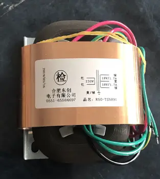18V-0-18V 1.7A R Core Transformer 60VA R50 custom transformer 230V copper shield output for Power amplifier
18V-0-18V 1.7A R Core Transformer 60VA R50 custom transformer 230V copper shield output for Power amplifier