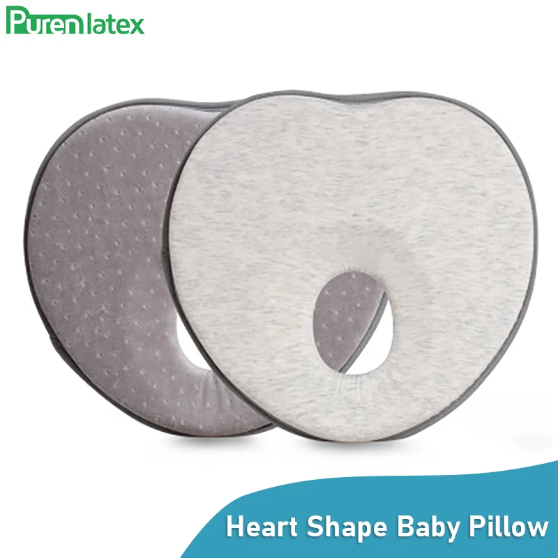 Purenlatex Infant Heart Shape Pillow 0-12 Months Newborn Baby Correct and Prevent Slant Head Memory Foam Breathable
Purenlatex Infant Heart Shape Pillow 0-12 Months Newborn Baby Correct and Prevent Slant Head Memory Foam Breathable